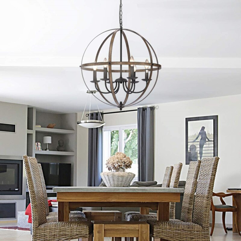 Classic Vintage Metal Chandelier - AiDeco.co.uk