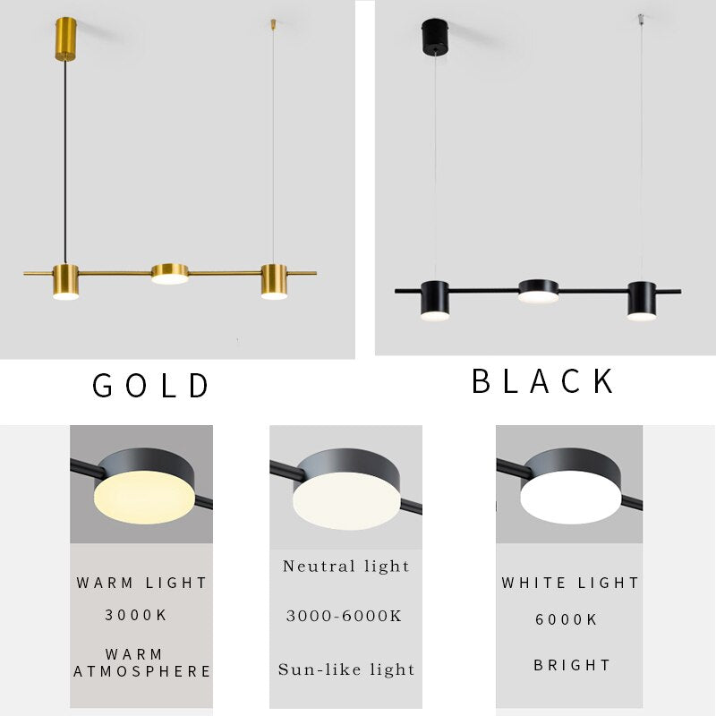 Modern Living Room Chandelier Kitchen Decorative Luminaires Interior - AiDeco.co.uk