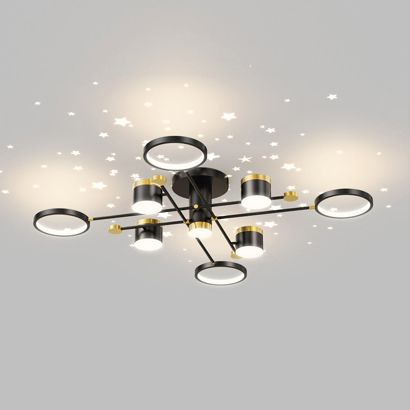 Modern Chandeliers Starry Sky Decoration - AiDeco.co.uk