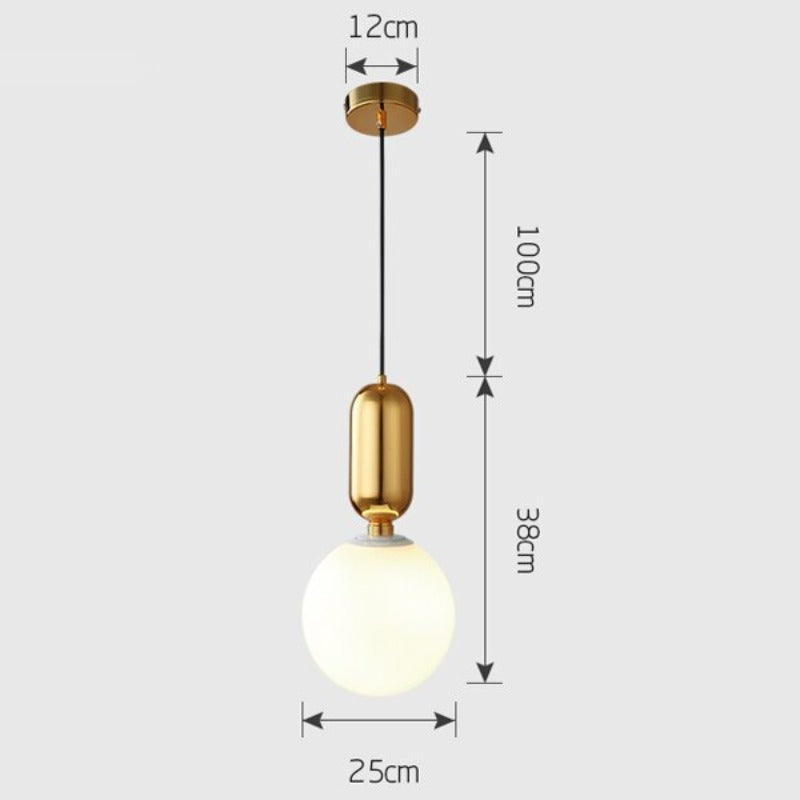 LED Modern Glass Pendant Lights Dining - AiDeco.co.uk