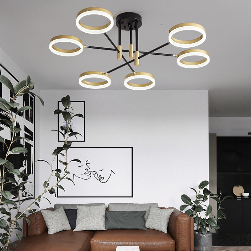 Modern Suspension Chandelier Lamp - AiDeco.co.uk