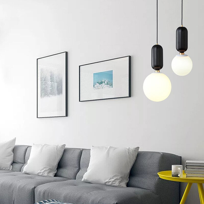 LED Modern Glass Pendant Lights Dining - AiDeco.co.uk
