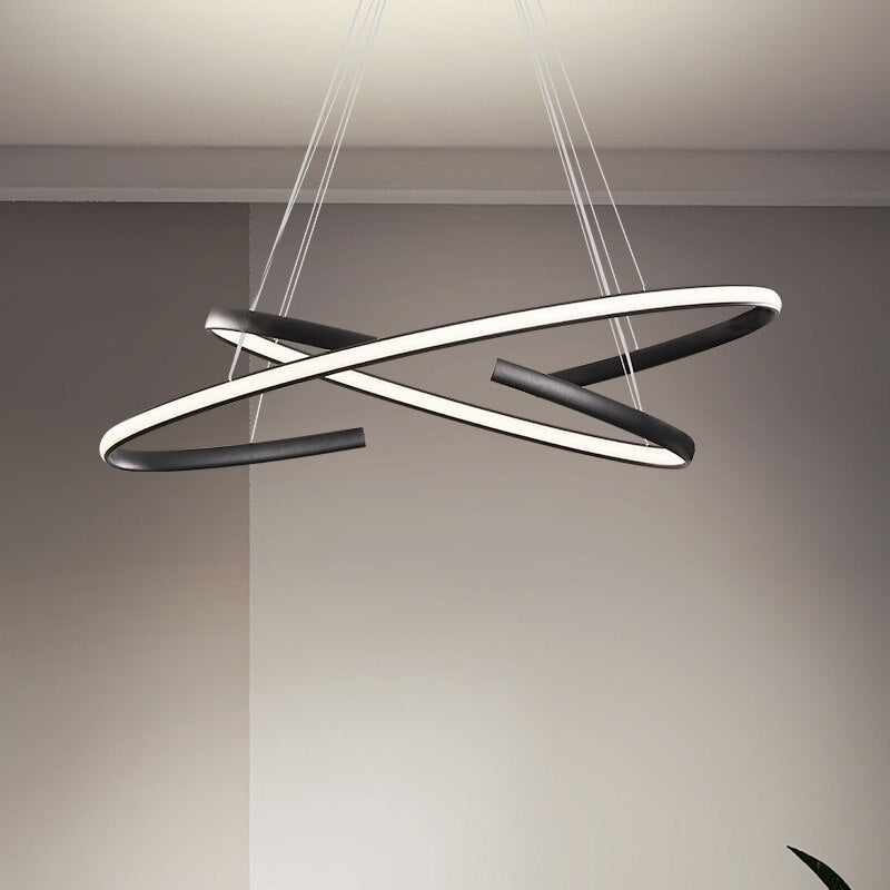 Floating Dining Modern Led Chandelier - AiDeco.co.uk