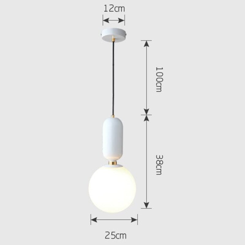 LED Modern Glass Pendant Lights Dining - AiDeco.co.uk