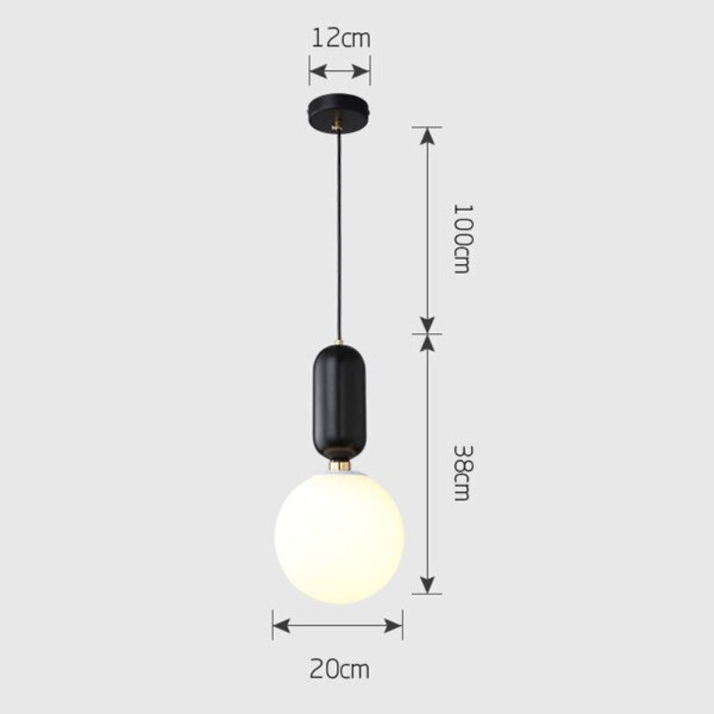 LED Modern Glass Pendant Lights Dining - AiDeco.co.uk
