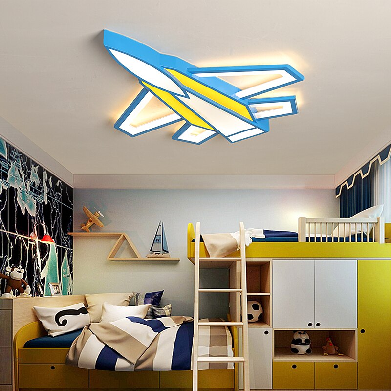 Colorful Airplane Kids Room Chandelier - AiDeco.co.uk