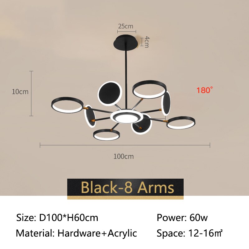Contemporary Modern Tree Light Chandelier - AiDeco.co.uk