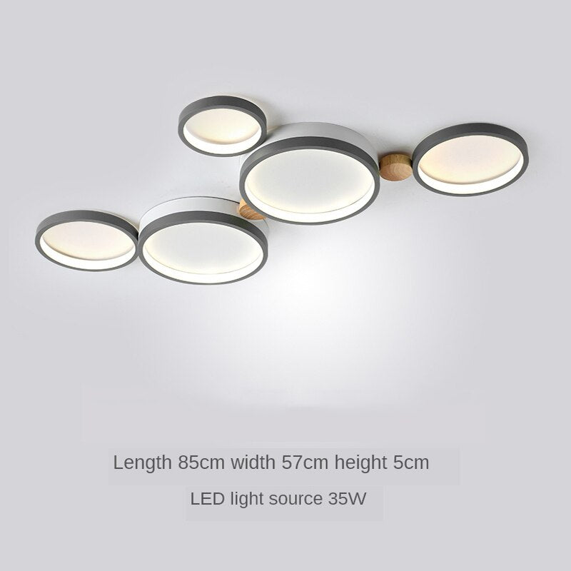 Scandinavian style living room ceiling lamp master bedroom ceiling lamp kitchen ceiling lamp factory lighting Indoor chandeliers - AiDeco.co.uk