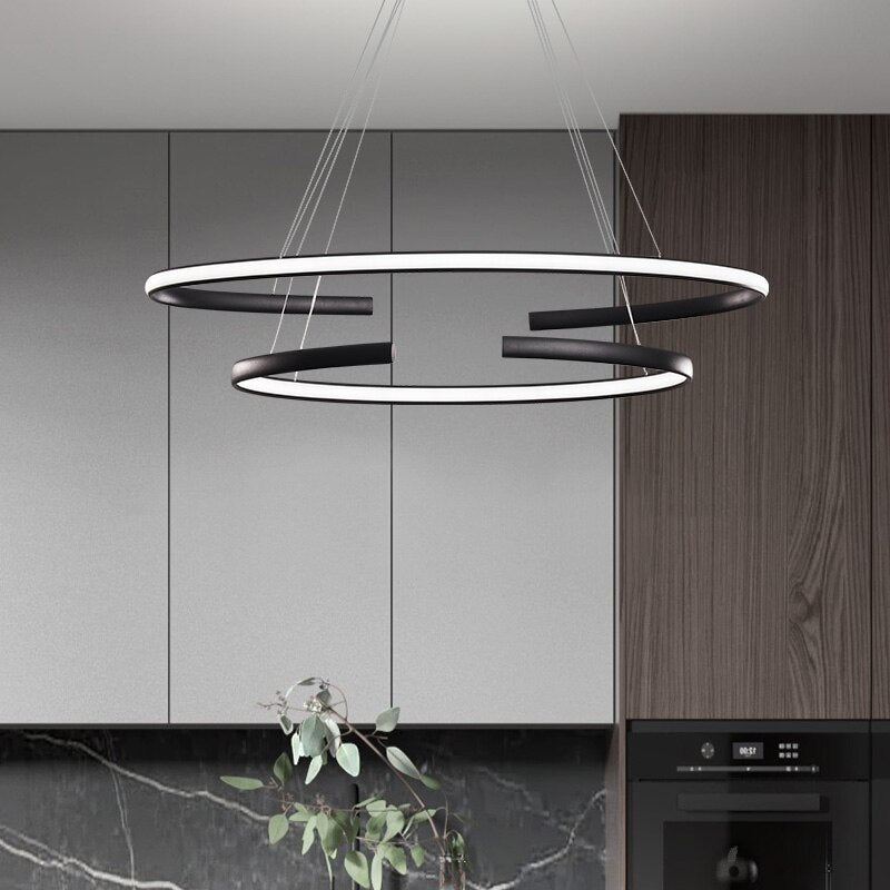 Floating Dining Modern Led Chandelier - AiDeco.co.uk
