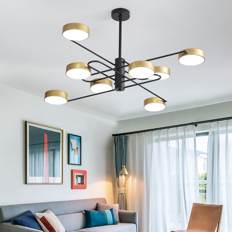 Led Ceiling Chandelier Lamp Indoor Lighting Hanging - AiDeco.co.uk