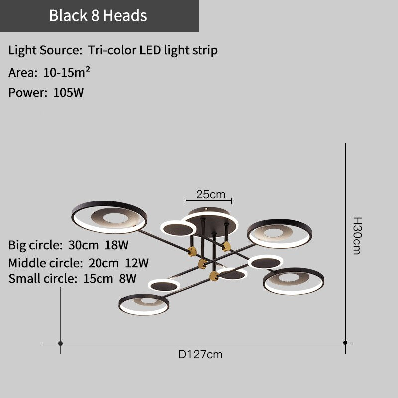 Modern Ceiling Chandeliers - AiDeco.co.uk