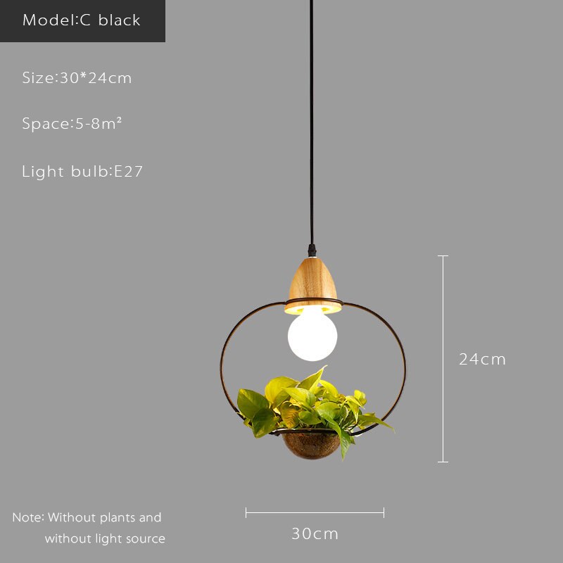 Botanical Led Hanging Pendant - AiDeco.co.uk