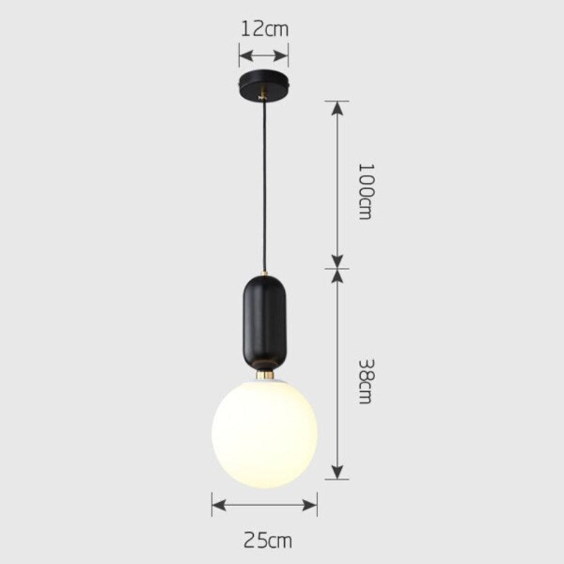 LED Modern Glass Pendant Lights Dining - AiDeco.co.uk