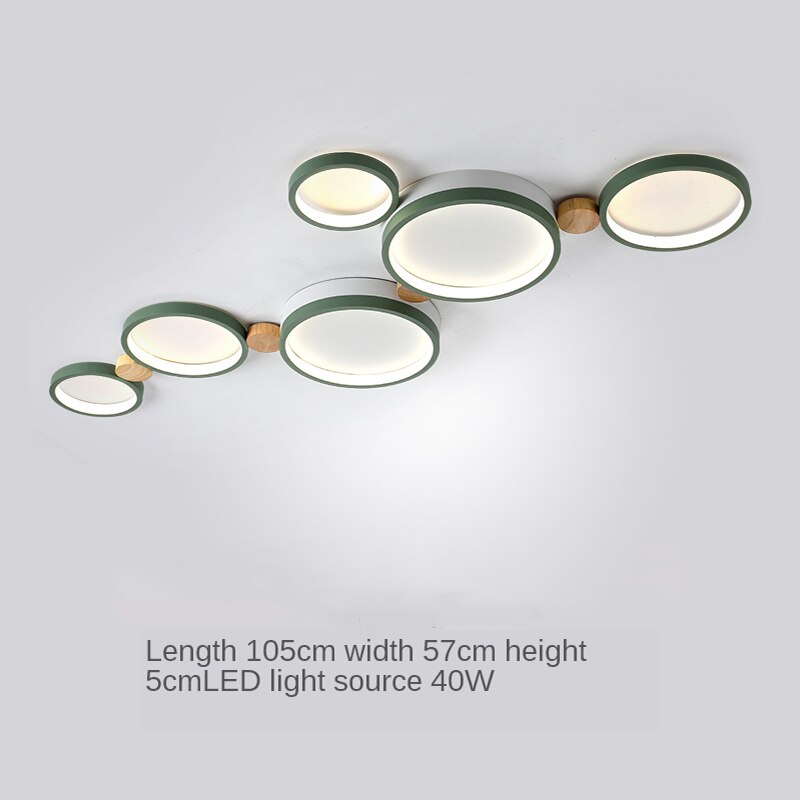 Scandinavian style living room ceiling lamp master bedroom ceiling lamp kitchen ceiling lamp factory lighting Indoor chandeliers - AiDeco.co.uk