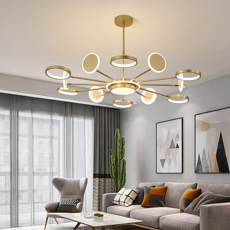 Contemporary Modern Tree Light Chandelier - AiDeco.co.uk