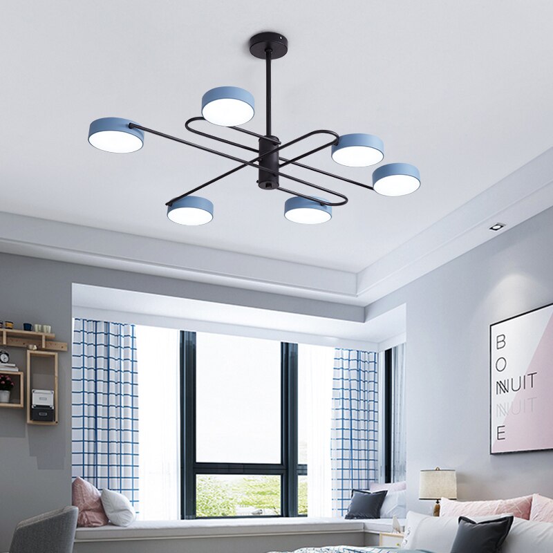 Led Ceiling Chandelier Lamp Indoor Lighting Hanging - AiDeco.co.uk