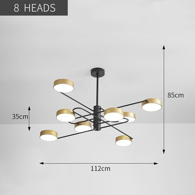 Led Ceiling Chandelier Lamp Indoor Lighting Hanging - AiDeco.co.uk