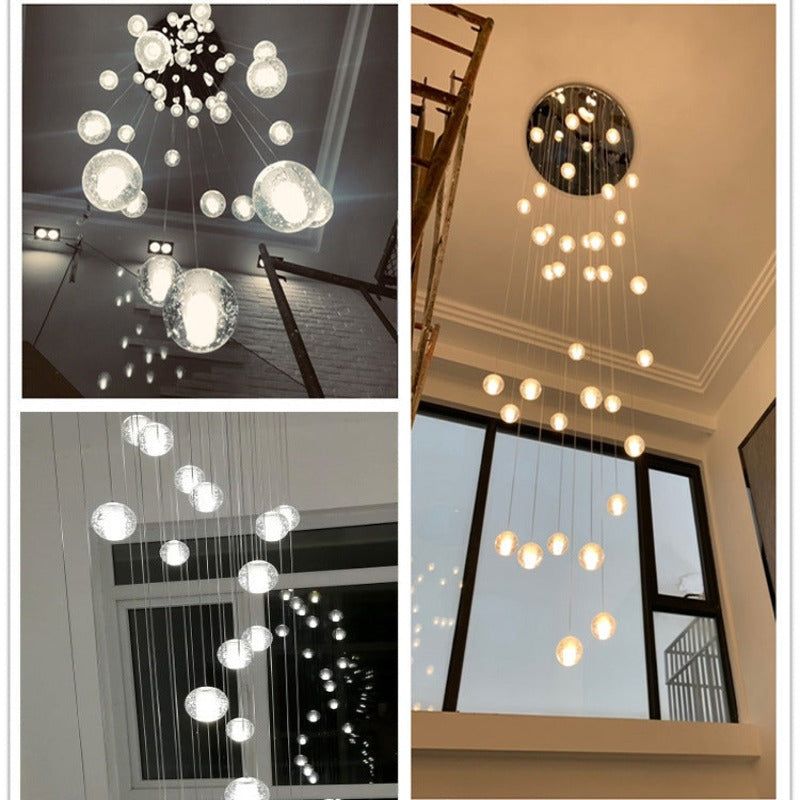Galaxy Space Crystal Chandelier Lighting - AiDeco.co.uk