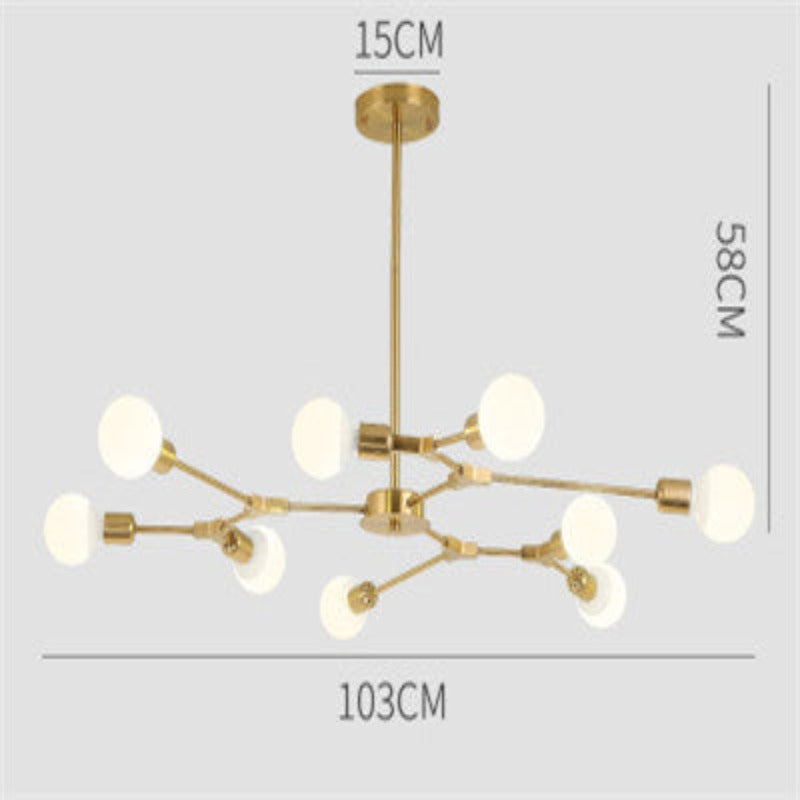 Modern Glam Bulbs Chandelier - AiDeco.co.uk