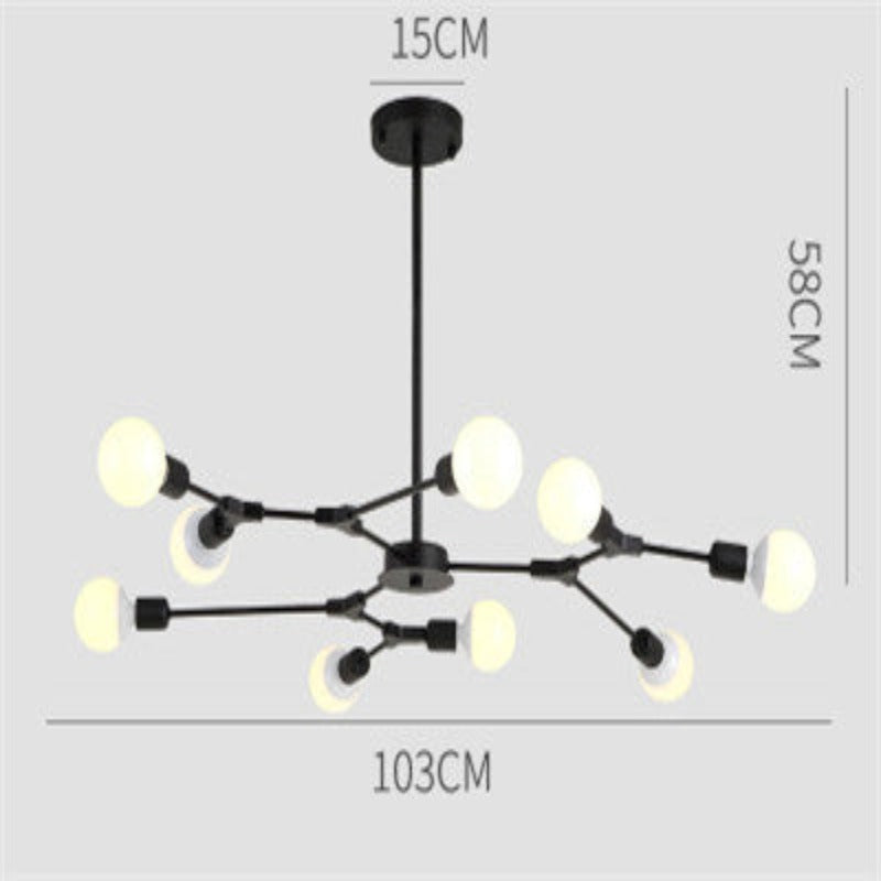 Modern Glam Bulbs Chandelier - AiDeco.co.uk