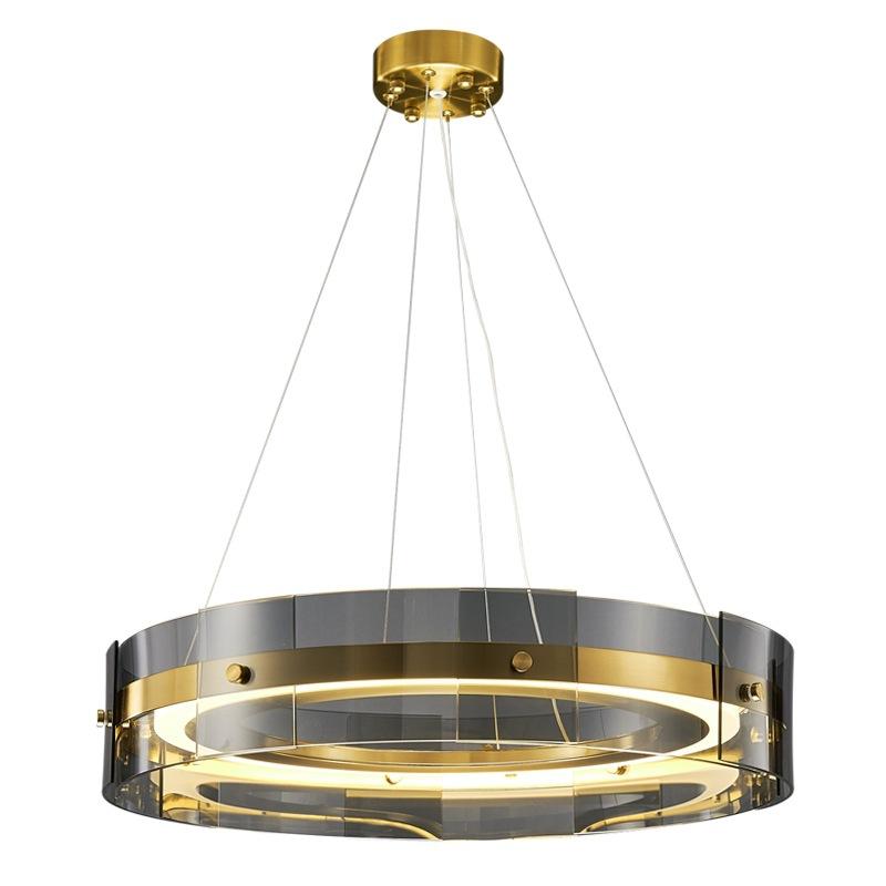 Spectrum Round Glass Pendant Light - AiDeco.co.uk