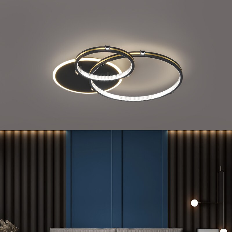 Elegant Shapes Golden Chandelier - AiDeco.co.uk