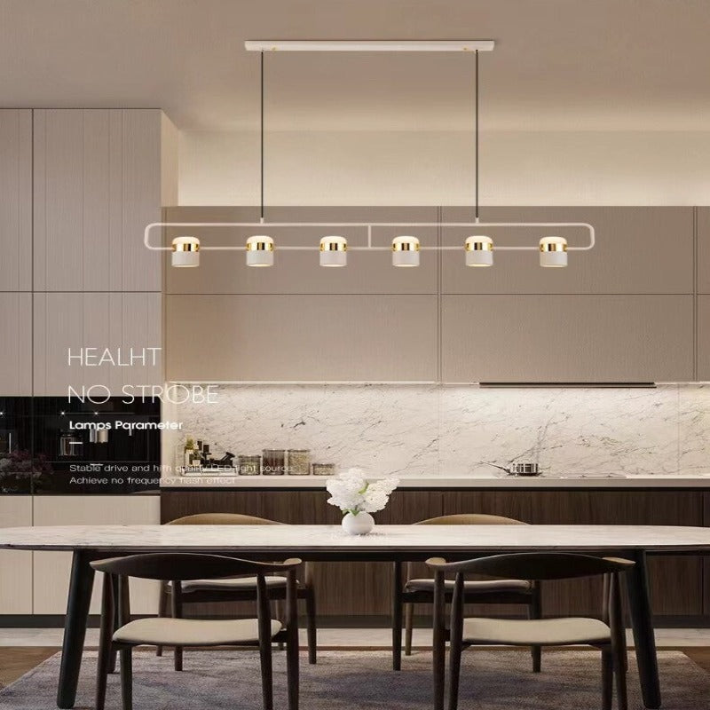 Dining Room Chandelier Strip Lamp Nordic Lamps Modern Minimalist Bar  Art Lamp - AiDeco.co.uk