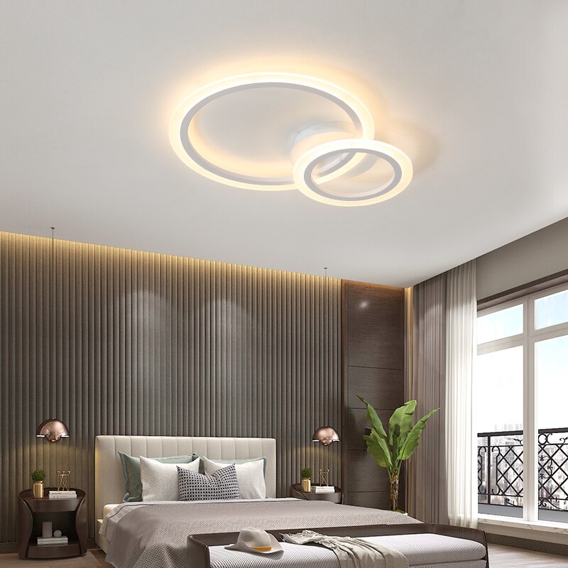 Modern Circles Simple LED Ceiling - AiDeco.co.uk