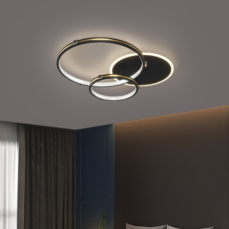 Elegant Shapes Golden Chandelier - AiDeco.co.uk