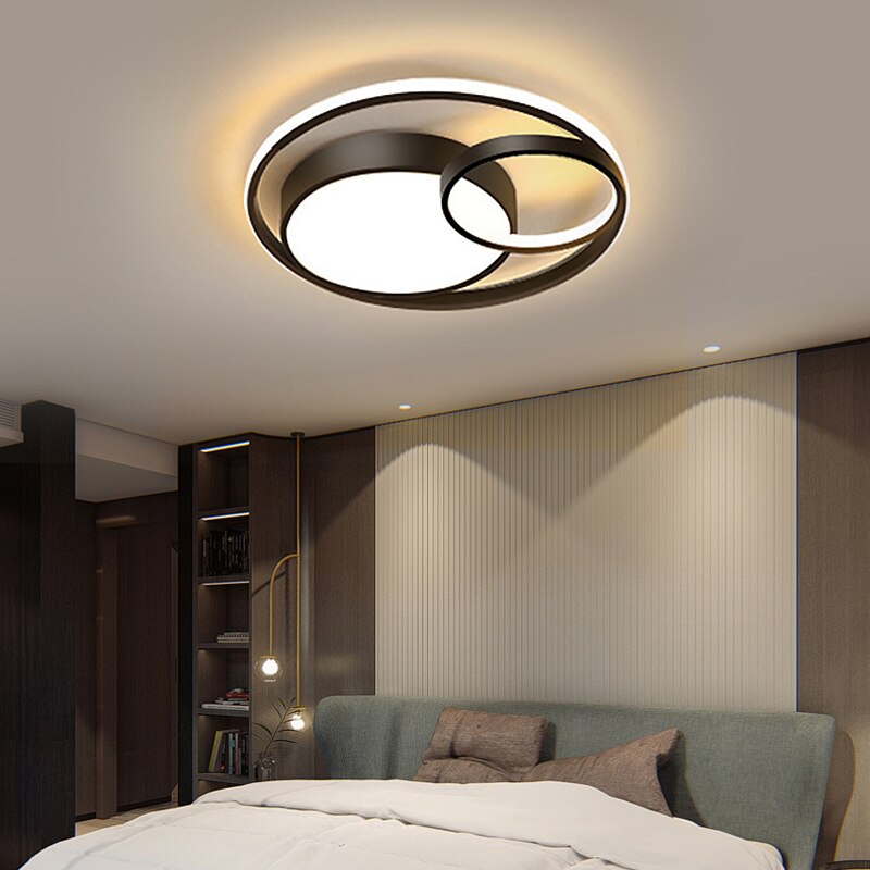 Modern LED Ceiling Light Living Room Bedroom Dining Room Ceiling Light Indoor Lighting Dimmable Decorative Home Luminous Lamps - AiDeco.co.uk