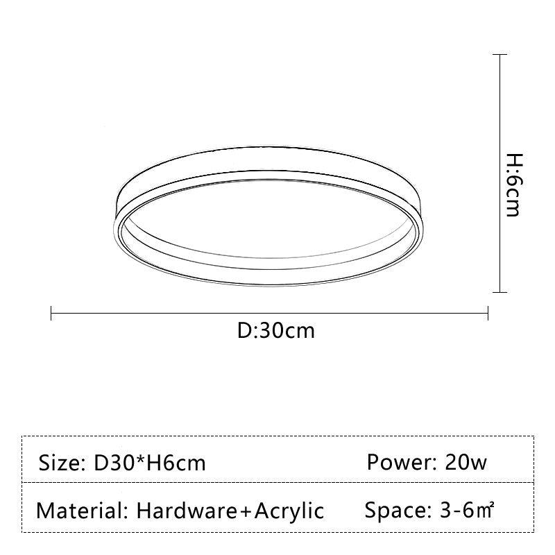 Nordic Round Modern Chandelier - AiDeco.co.uk