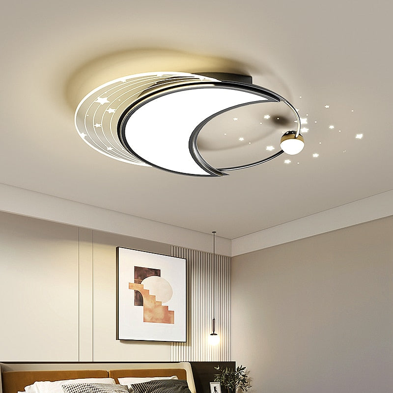 2022 Modern Starry led Ceiling Lights Lighting Dimmable for Living Room Dinning Study Bedroom Ceiling lamp Fixtures Indoors Deco - AiDeco.co.uk