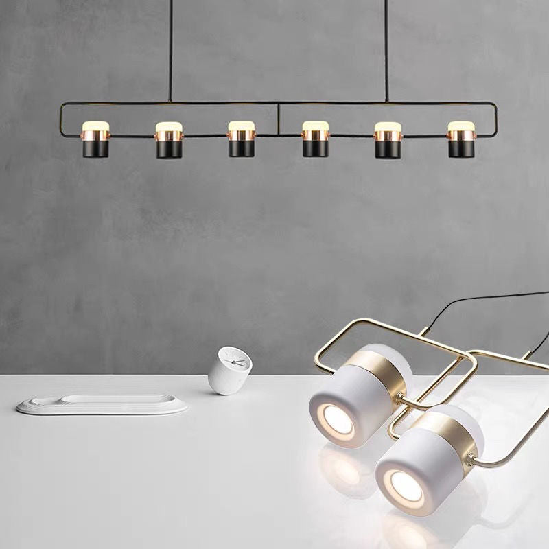 Dining Room Chandelier Strip Lamp Nordic Lamps Modern Minimalist Bar  Art Lamp - AiDeco.co.uk