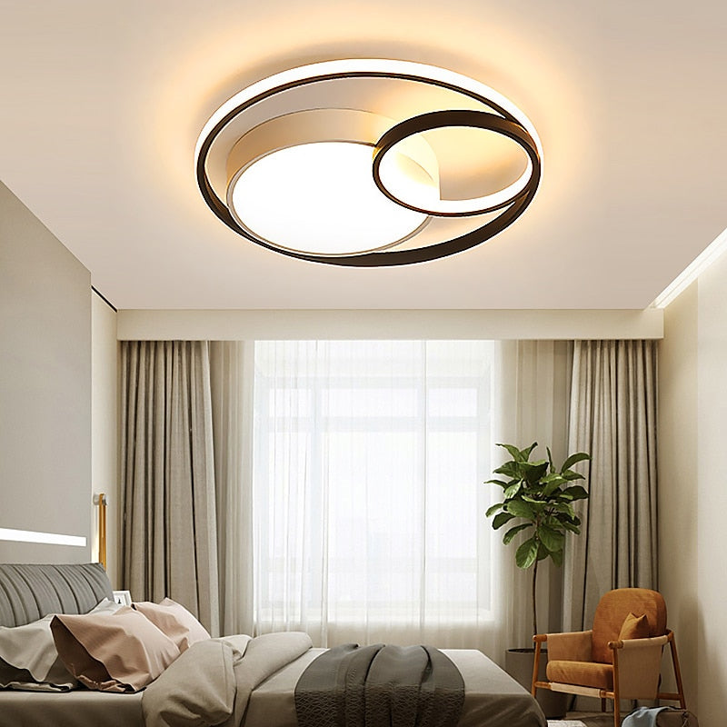 Modern LED Ceiling Light Living Room Bedroom Dining Room Ceiling Light Indoor Lighting Dimmable Decorative Home Luminous Lamps - AiDeco.co.uk