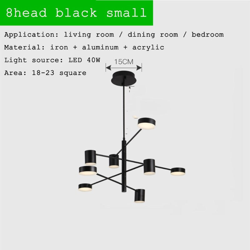 Lamps Indoor Lighting Golden Chandelier - AiDeco.co.uk