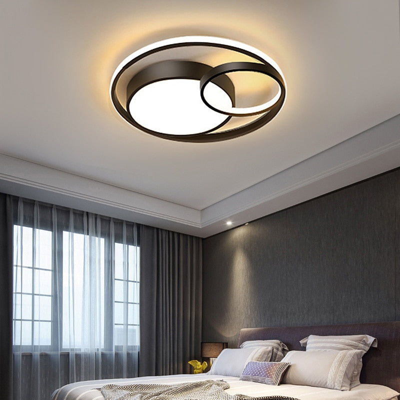 Modern LED Ceiling Light Living Room Bedroom Dining Room Ceiling Light Indoor Lighting Dimmable Decorative Home Luminous Lamps - AiDeco.co.uk