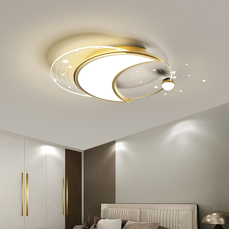 2022 Modern Starry led Ceiling Lights Lighting Dimmable for Living Room Dinning Study Bedroom Ceiling lamp Fixtures Indoors Deco - AiDeco.co.uk