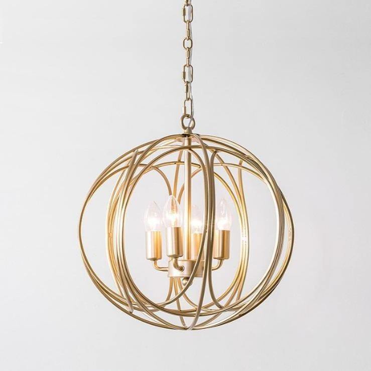 Modern Hanging Cage Lamp - AiDeco.co.uk