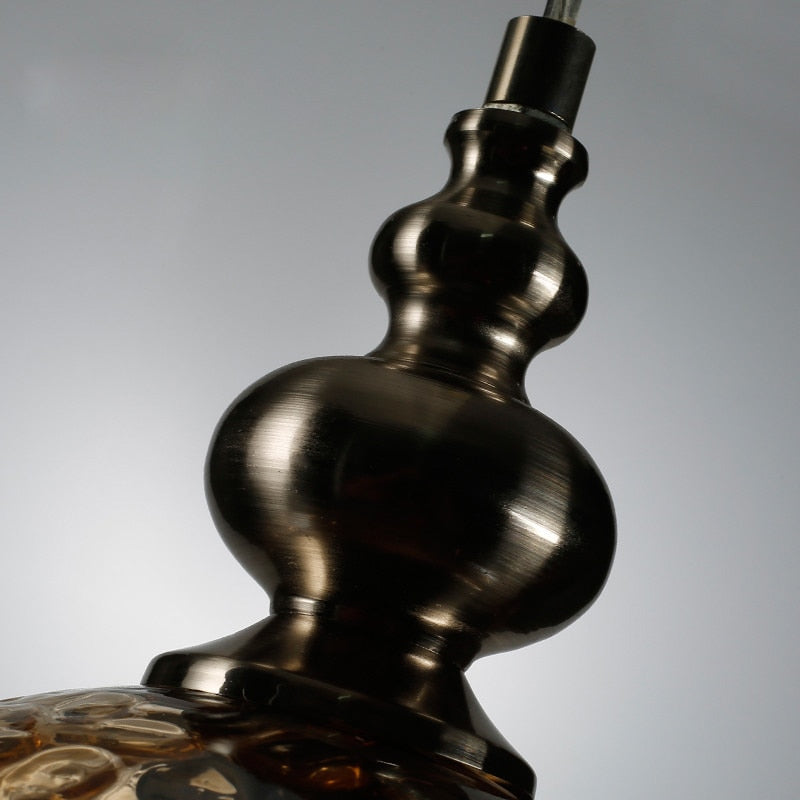 Sergia - Modern Nordic Drop Glass Pendant Lamp - AiDeco.co.uk