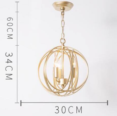 Modern Hanging Cage Lamp - AiDeco.co.uk