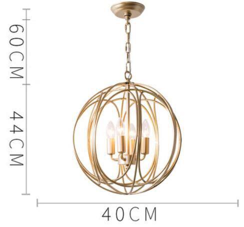 Modern Hanging Cage Lamp - AiDeco.co.uk