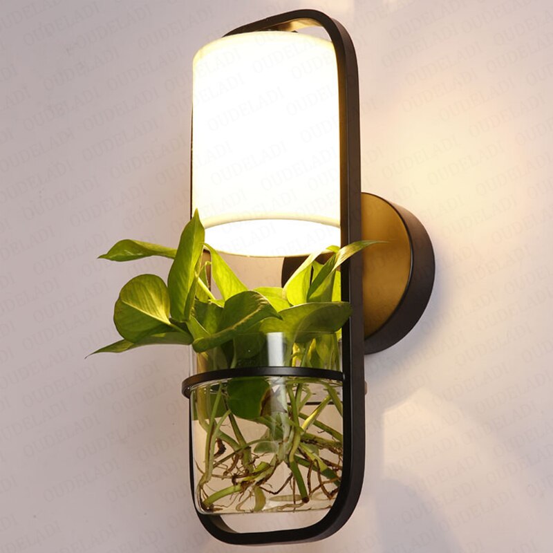 Modern Botanical Planter Lamp - AiDeco.co.uk
