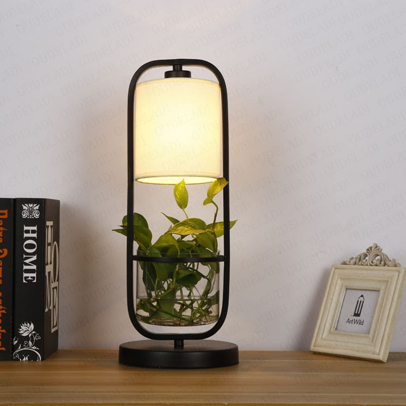 Modern Botanical Planter Lamp - AiDeco.co.uk
