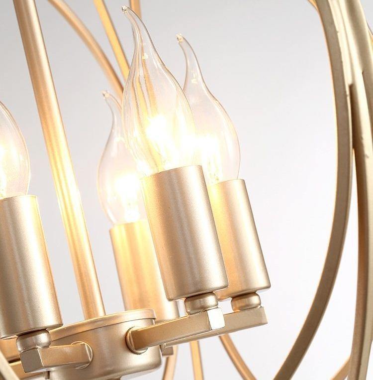 Modern Hanging Cage Lamp - AiDeco.co.uk