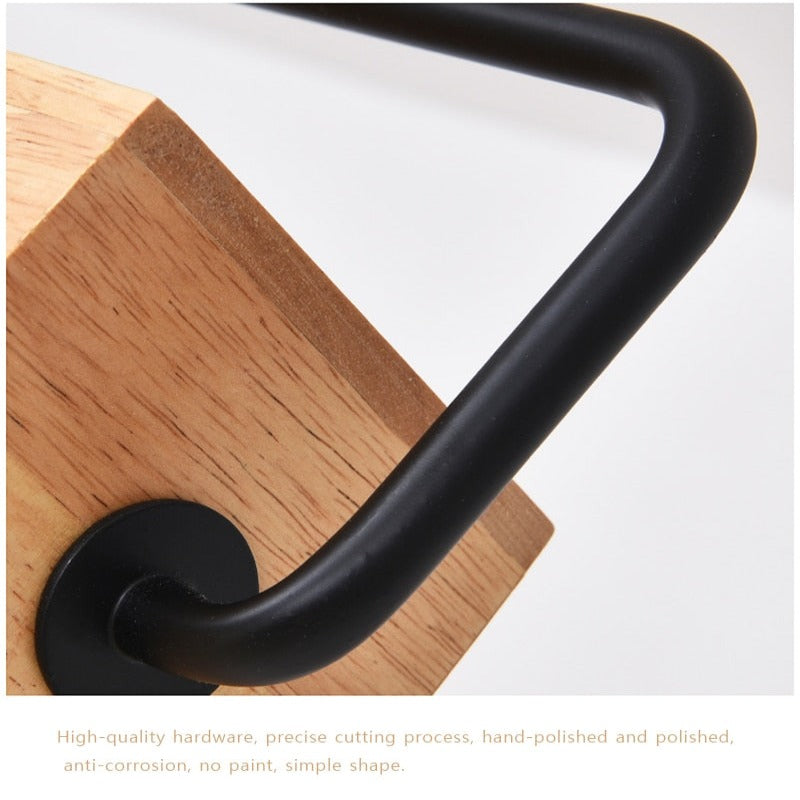 Wooden Adelbert LED Hanging Lamp - AiDeco.co.uk
