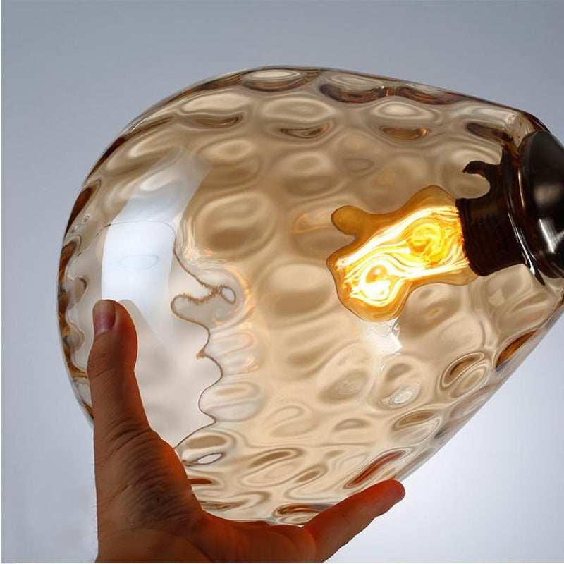Sergia - Modern Nordic Drop Glass Pendant Lamp - AiDeco.co.uk