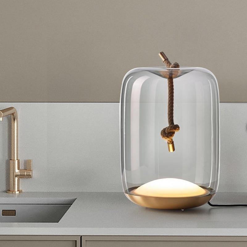Nordic Brokis Knot & Hemp Rope Table Lamp - AiDeco.co.uk