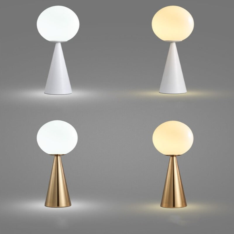 Cone Sphere Table Lamp - AiDeco.co.uk