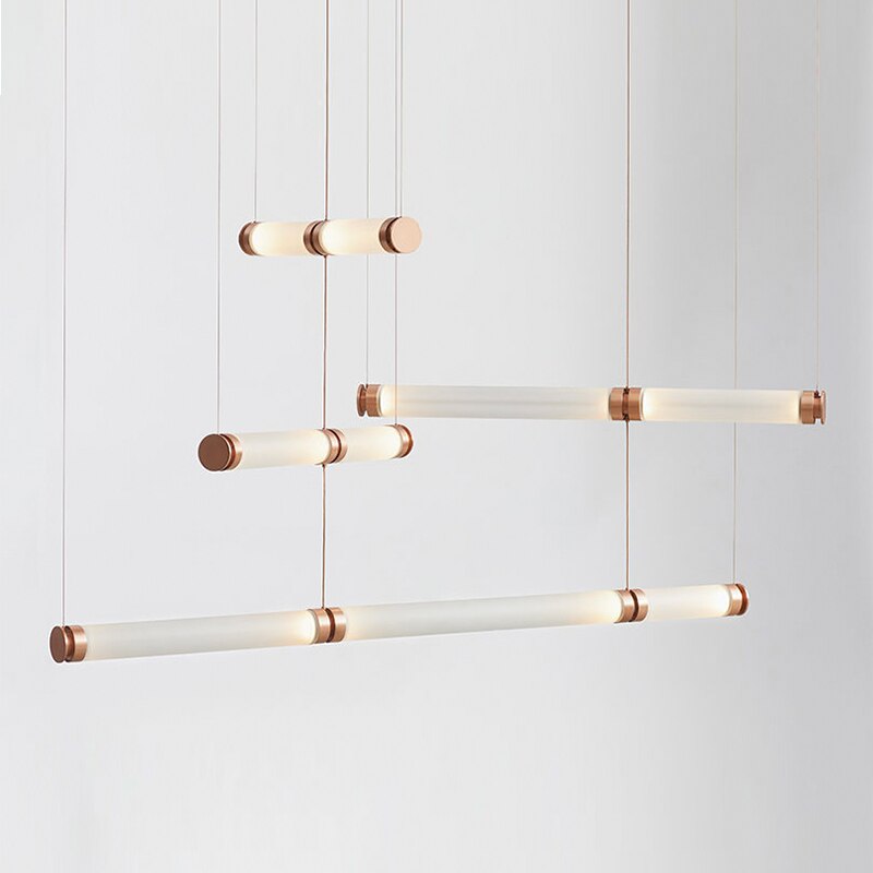 Golden Glass Art Chandelier - AiDeco.co.uk