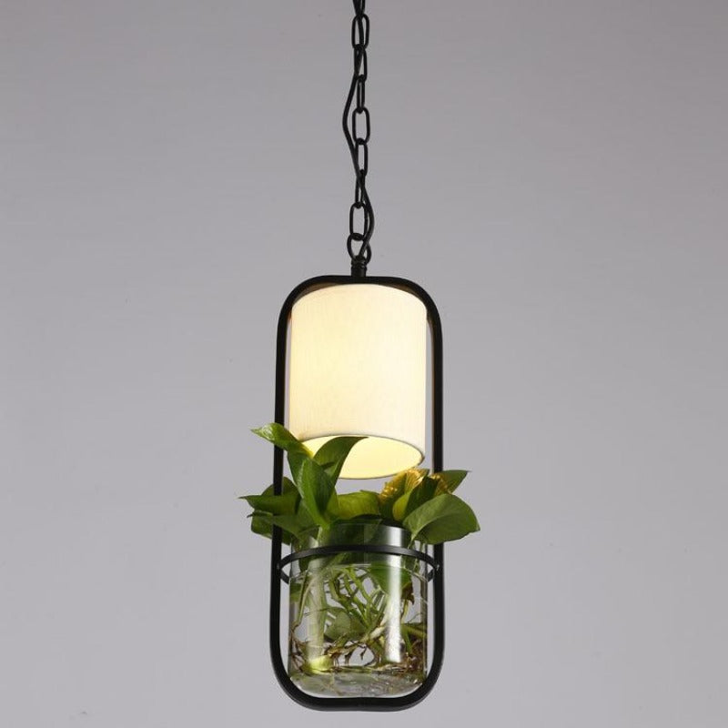 Modern Botanical Planter Lamp - AiDeco.co.uk